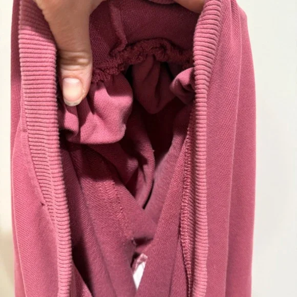 Maeve Anthropologie Layered Tunic Sweatshirt 3X Mixed Media Puff Sleeve Mauve Pi - Picture 12 of 12